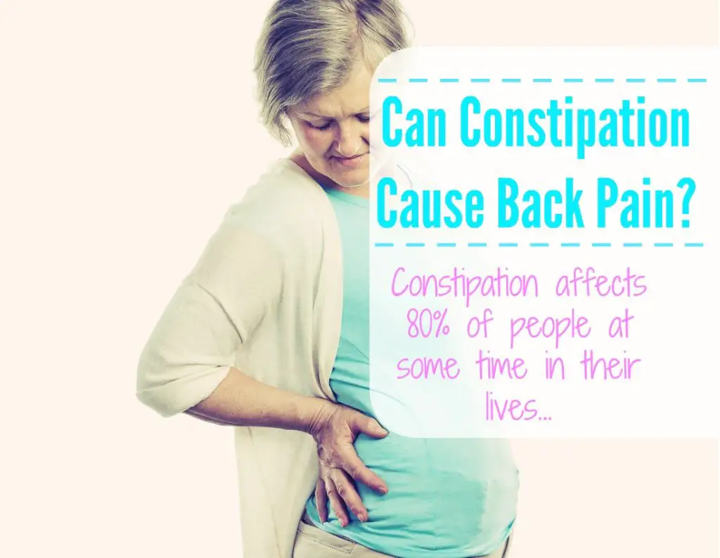 Constipation Causing Back And Hip Pain